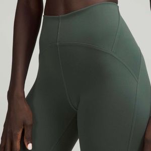 lululemon instill 28” smoke spruce - size 4